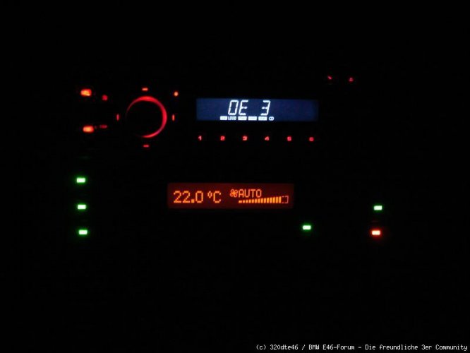 Integration DIN-Radio Nacht