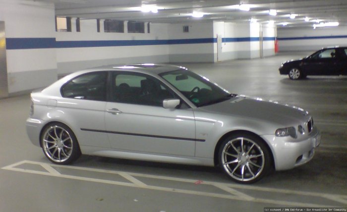 BMW mit neuen Felgen 19\"