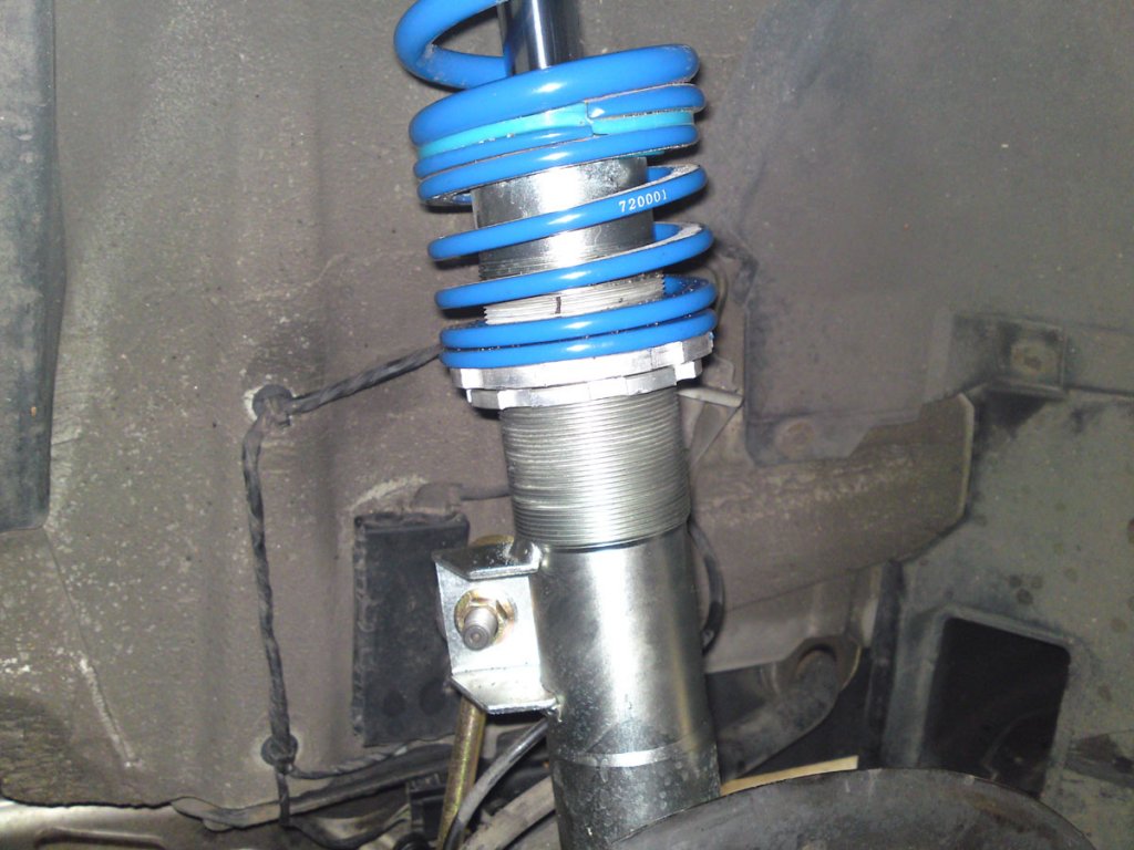 Fahrwerk nah