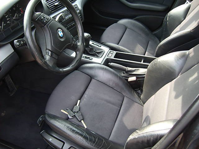 Stoff-Leder Schwarz-Anthrazit GT (E4AT)