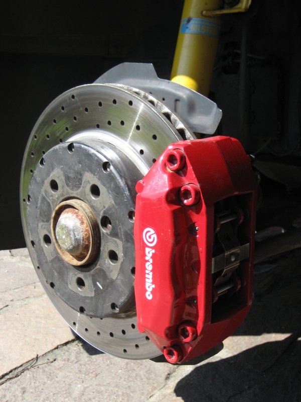 BREMBO GT mit 2tlg. Bremsscheibe