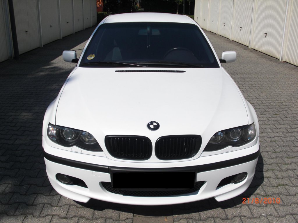 Folierung Bmw 320d Matt-Weiss