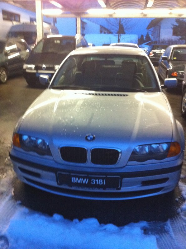 Mein erstes auto mein erster bmw aber leider noch standart