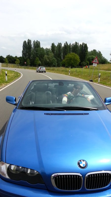 My Baby in Magic Blue :)