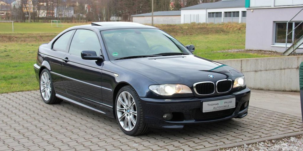 BMW e46 320Cd Monacoblau M II Paket