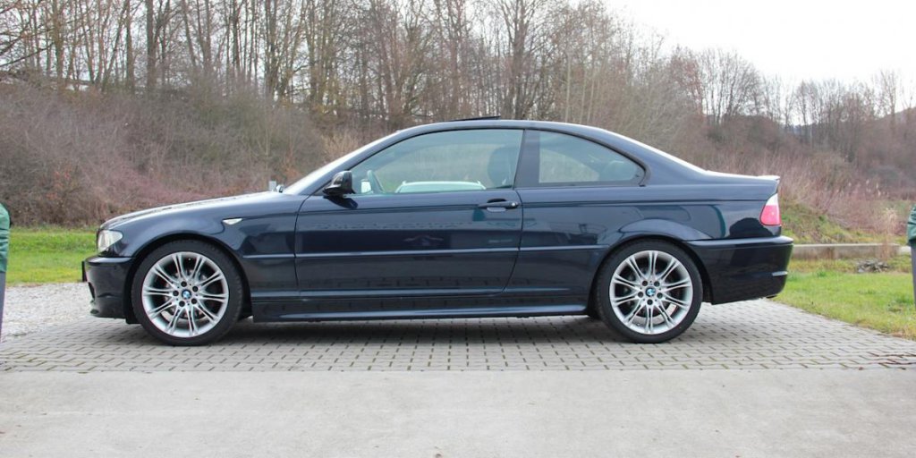 BMW e46 320Cd Monacoblau M II Paket