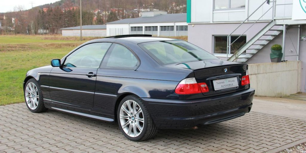 BMW e46 320Cd Monacoblau M II Paket