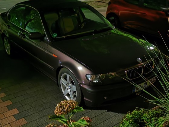 BMW 325i SMG Nachtaufnahme