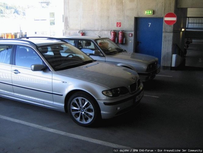 E46 330d touring und E30 316i touring