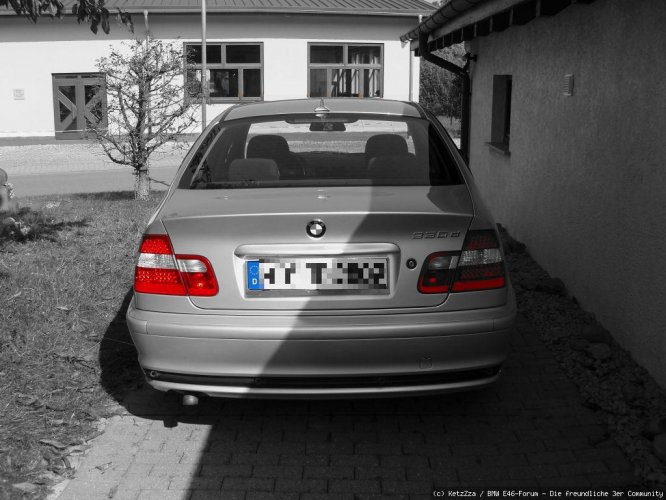 E46 320d Heck