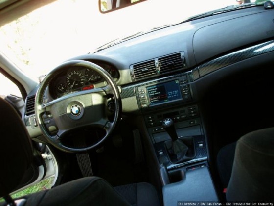 BMW E46 320D Innenraum