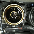 BMW E46 mit M54 Motor, Rote Öllampe flackert im Standgas bei heißem Motor. (Ist manchmal bei Motoren mit hoher Laufleistung)