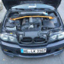 Hitzeschutzblech BMW E46 330d Auspuff Motor Hitzeblech 2249843 B